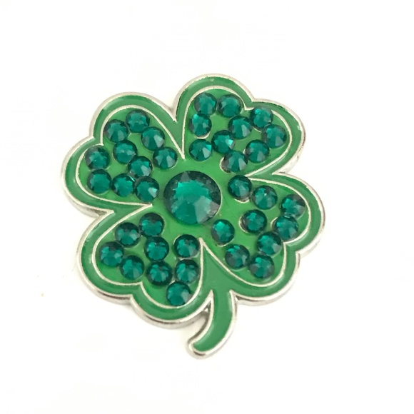 Magnetic Golf Cap clip Clover and Palm tree by Kate Lord - Picture 2 of 9